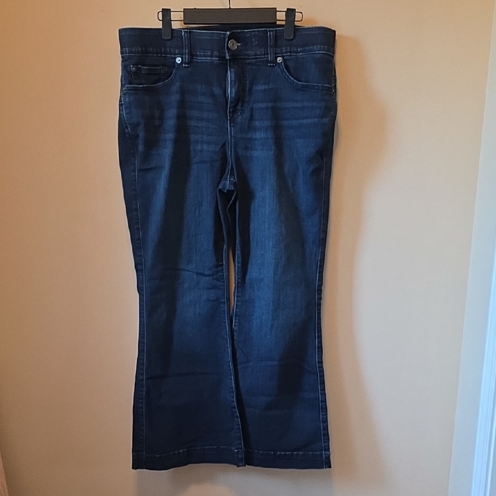 torrid Dark Blue Flare Jeans